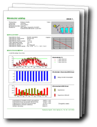 Méretezési adatlap